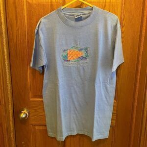 Adults Medium light blue Florida Keys Tshirt